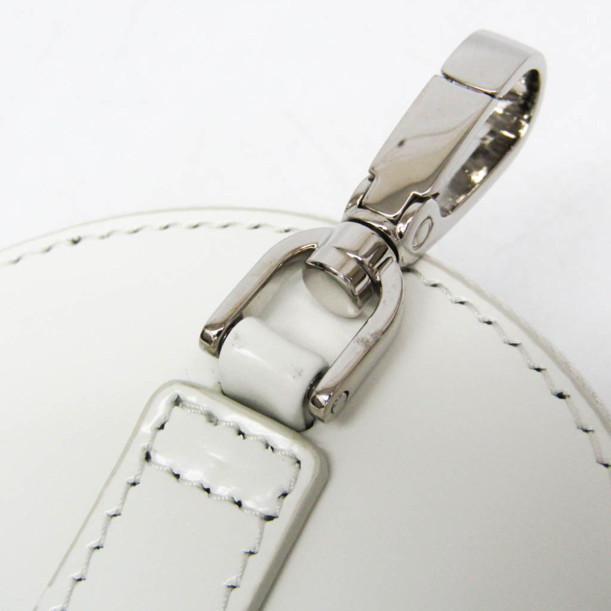 Prada Prada SPAZZOLATO 1TL431 Women,Men Enamel Leather Coin Purse/coin Case White Size ONE SIZE - 10 Thumbnail
