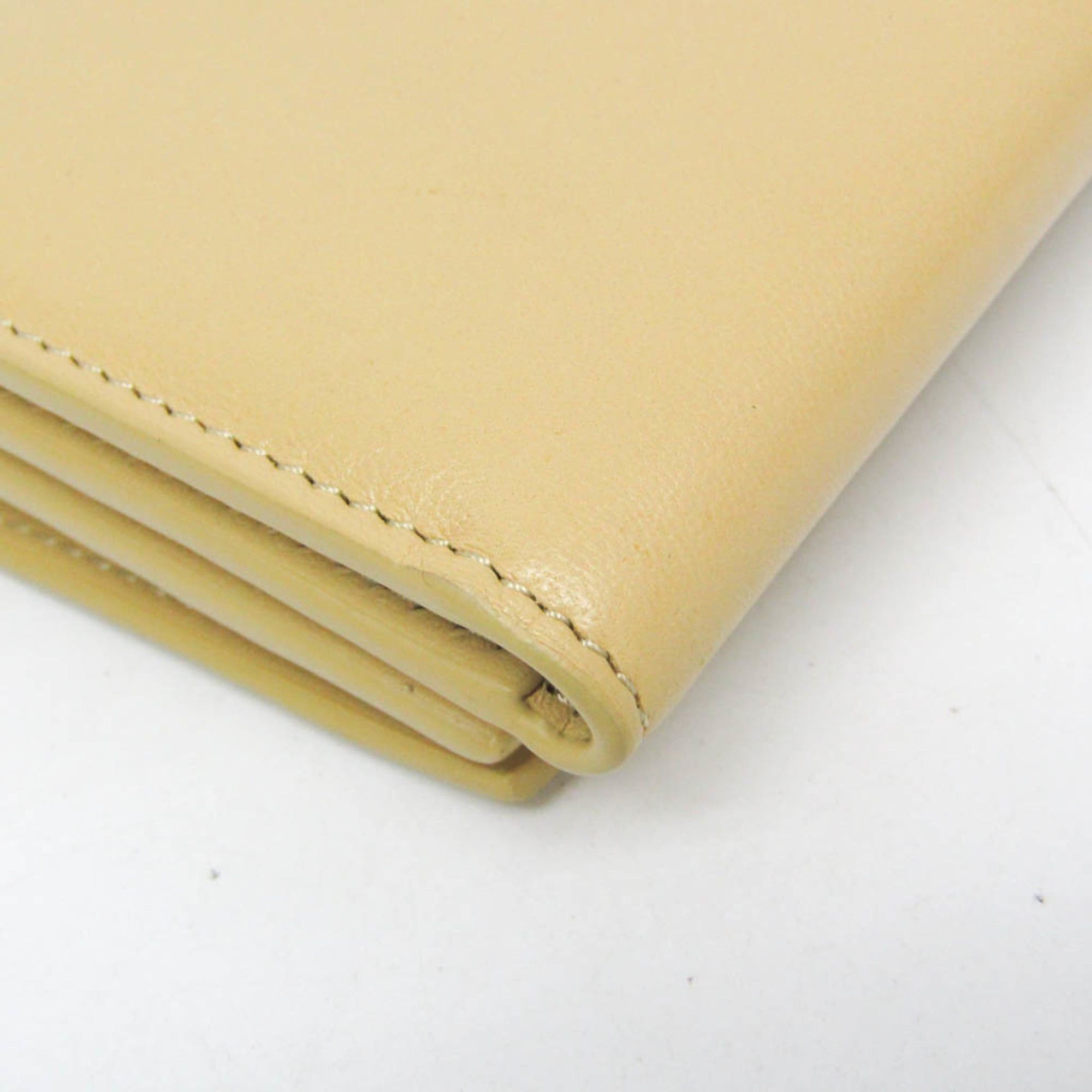 Loewe Loewe Anagram Trifold Wallet Women's Leather Wallet (tri-fold) Mustard Size ONE SIZE - 6 Thumbnail