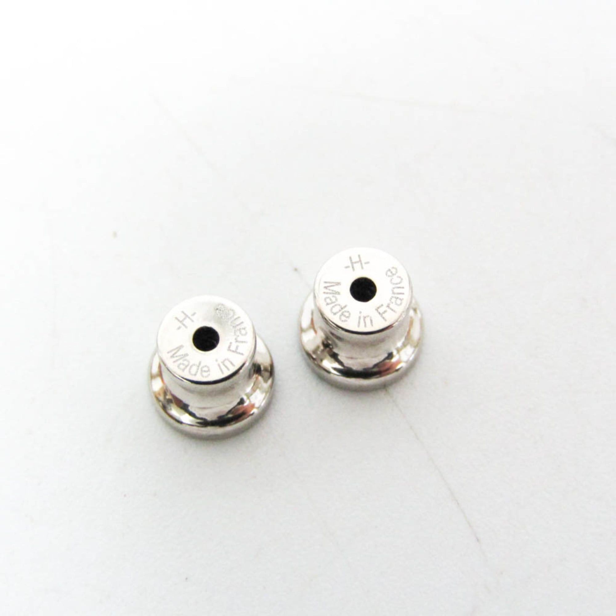 Hermes Hermes Medor Gaine GM Leather,Metal Stud Earrings Brown Size ONE SIZE - 13 Thumbnail