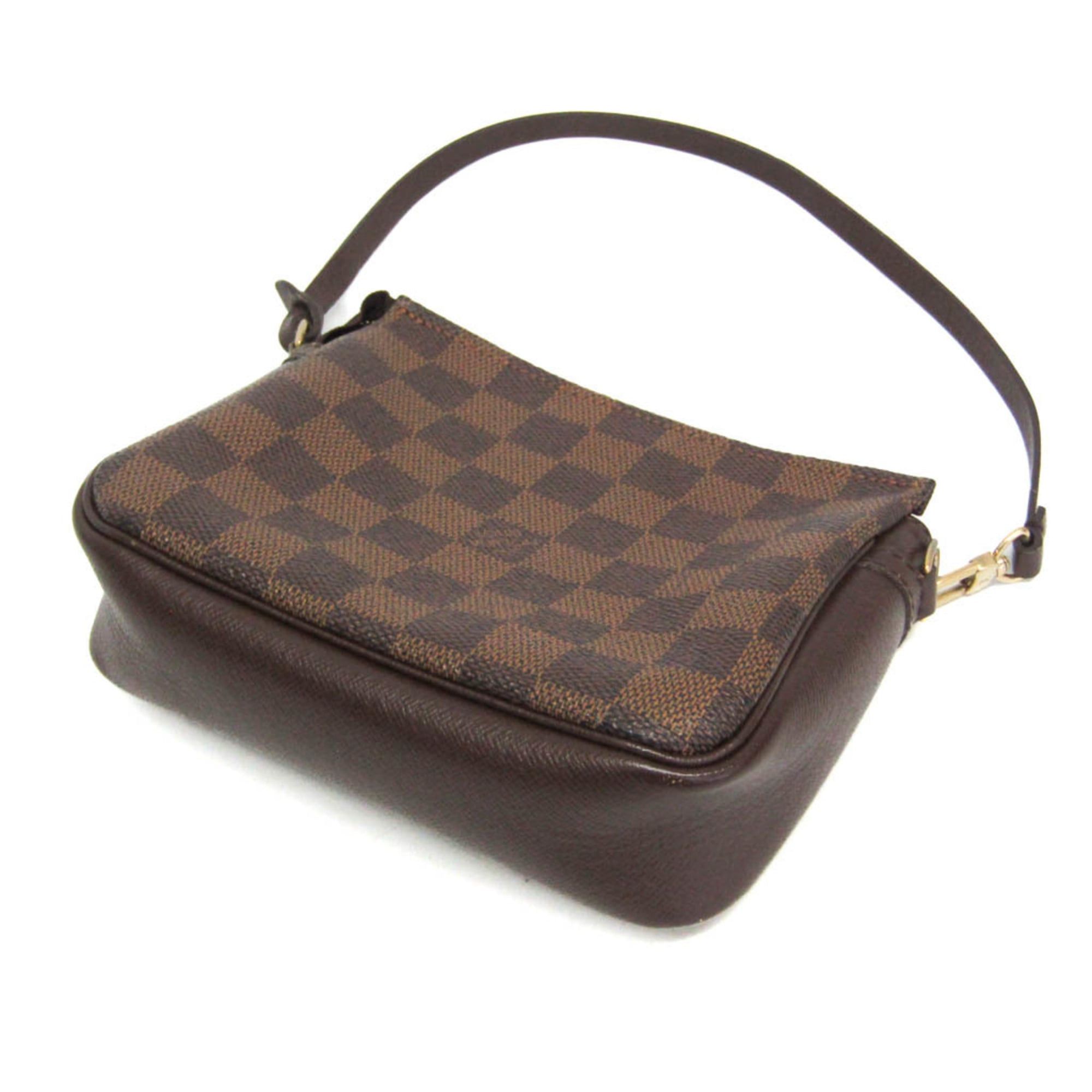 Louis Vuitton Louis Vuitton Damier Makeup Pouch N51982 Women's Handbag,Pouch Brown Size ONE SIZE - 2 Thumbnail