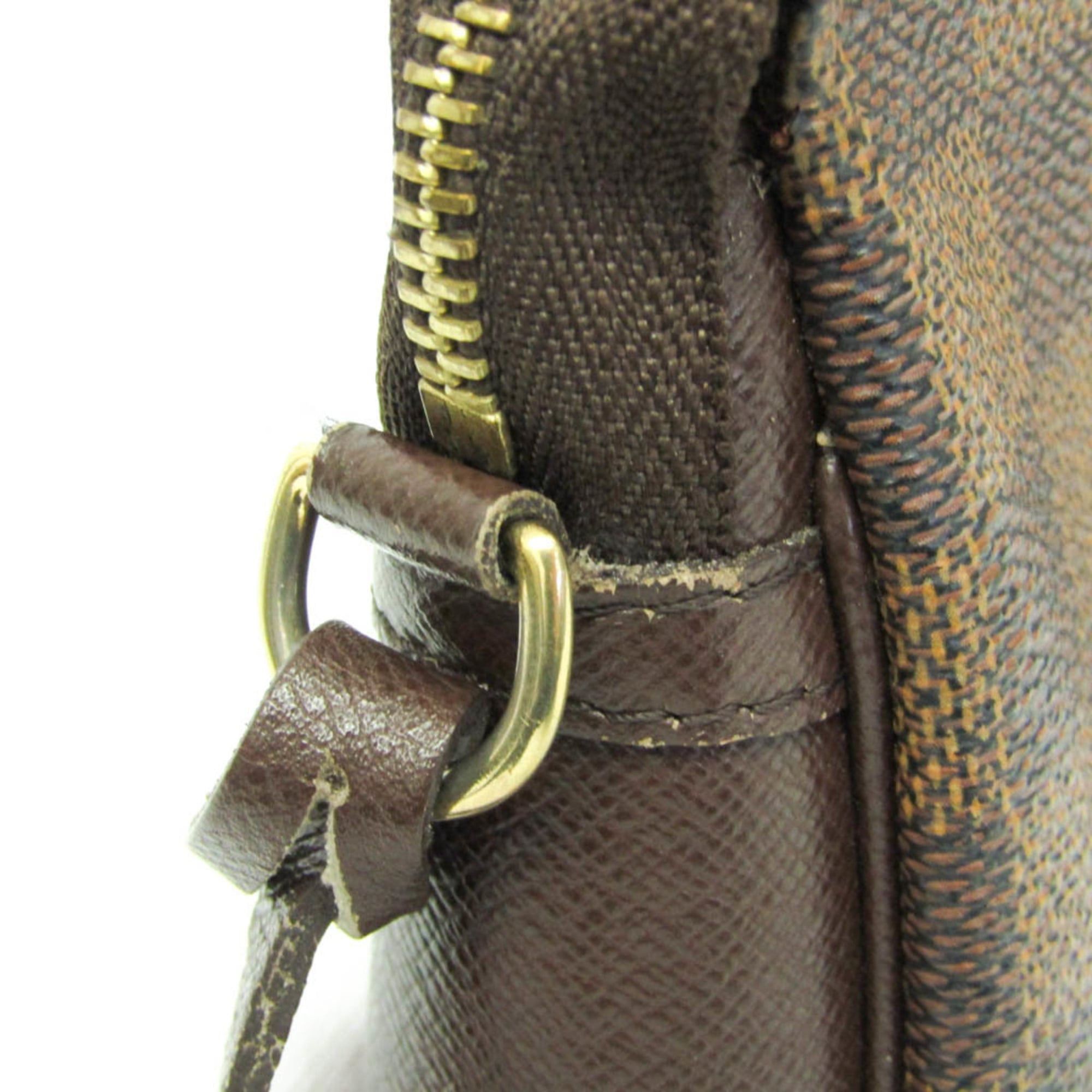 Louis Vuitton Louis Vuitton Damier Makeup Pouch N51982 Women's Handbag,Pouch Brown Size ONE SIZE - 9 Thumbnail