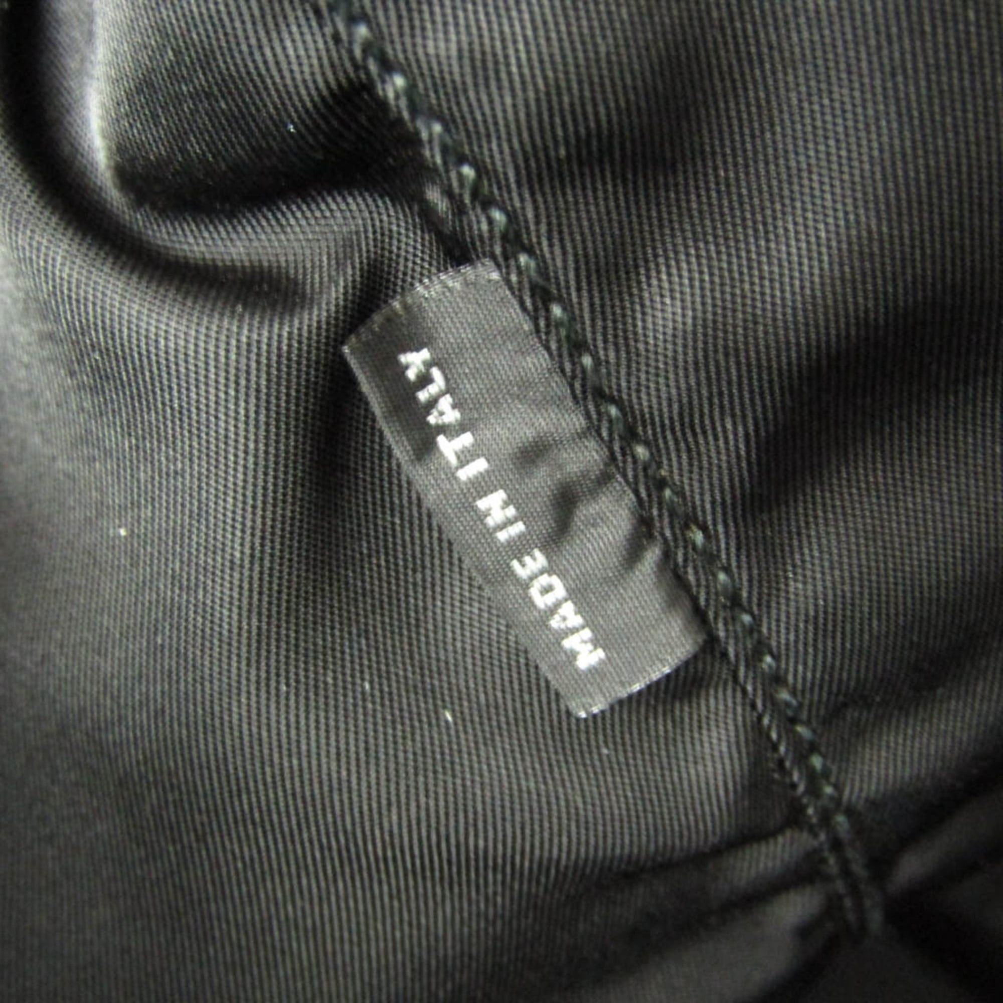 Prada Prada Tessuto 2VG019 Men,Women Nylon,Leather Shoulder Bag,Tote Bag Black,Light Green Size ONE SIZE - 14 Thumbnail