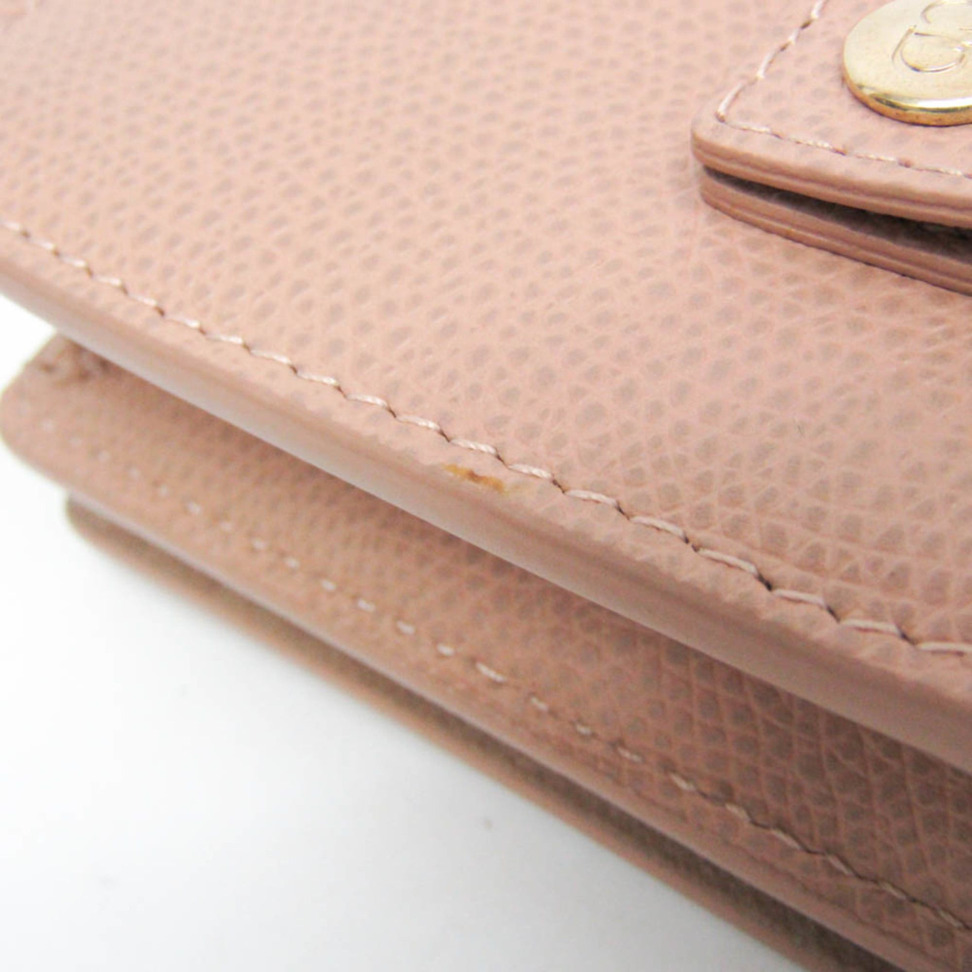 Dior Christian Dior 30 Montaigne Chain Shoulder Bag Women's Leather Shoulder Bag Pink Beige Size ONE SIZE - 7 Thumbnail