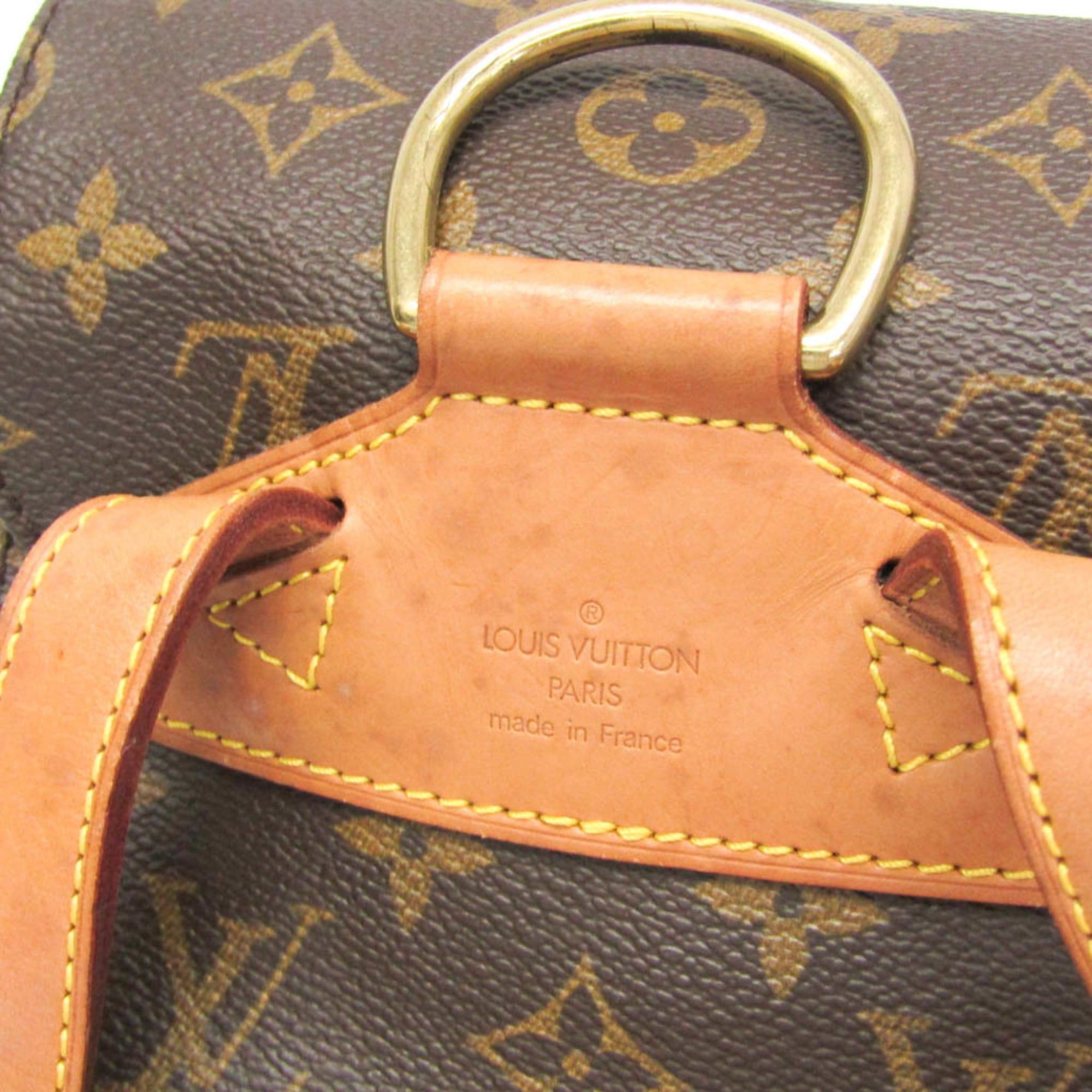 Louis Vuitton Louis Vuitton Monogram Montsouris MM M51136 Women's Backpack Brown Size ONE SIZE - 13 Thumbnail