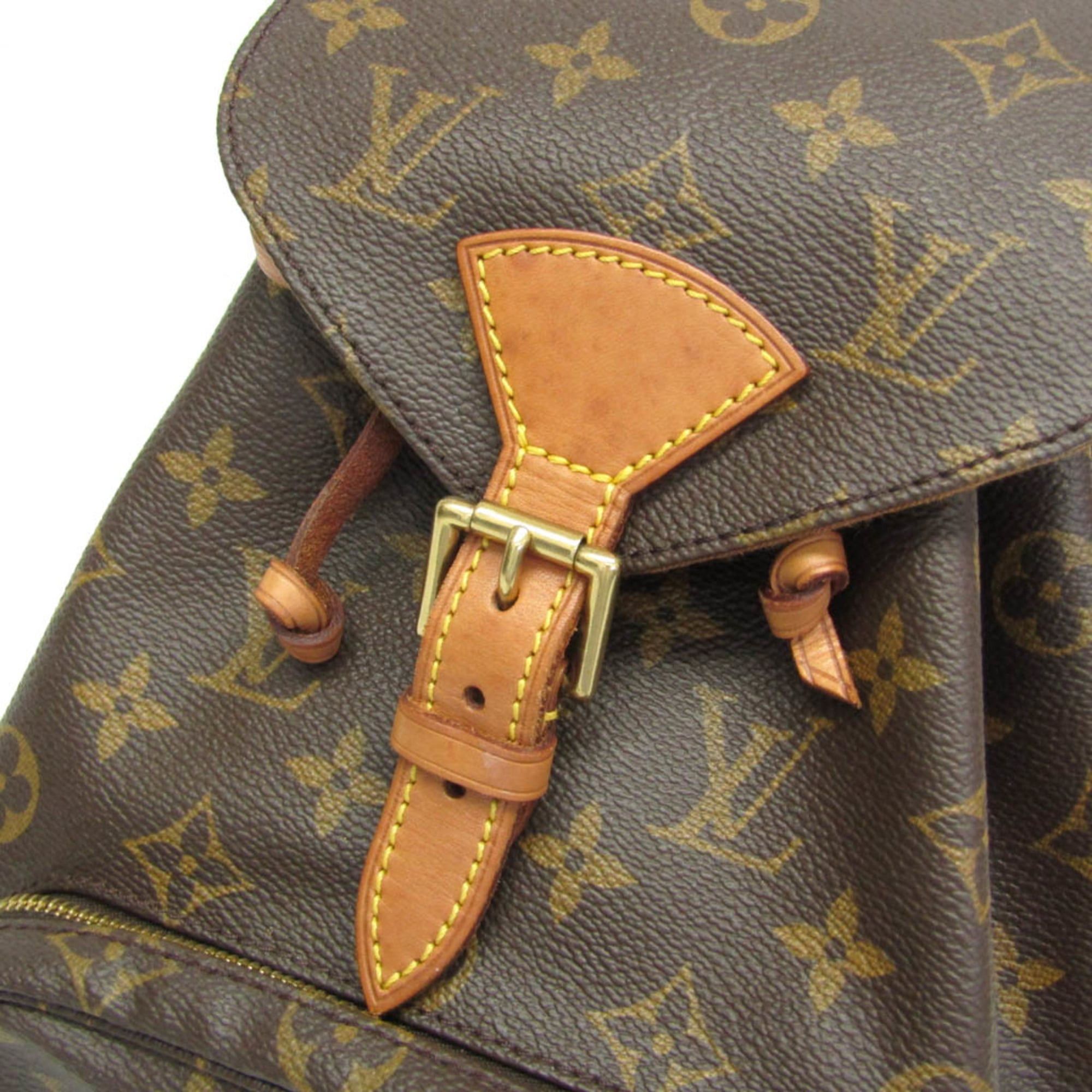 Louis Vuitton Louis Vuitton Monogram Montsouris MM M51136 Women's Backpack Brown Size ONE SIZE - 6 Thumbnail