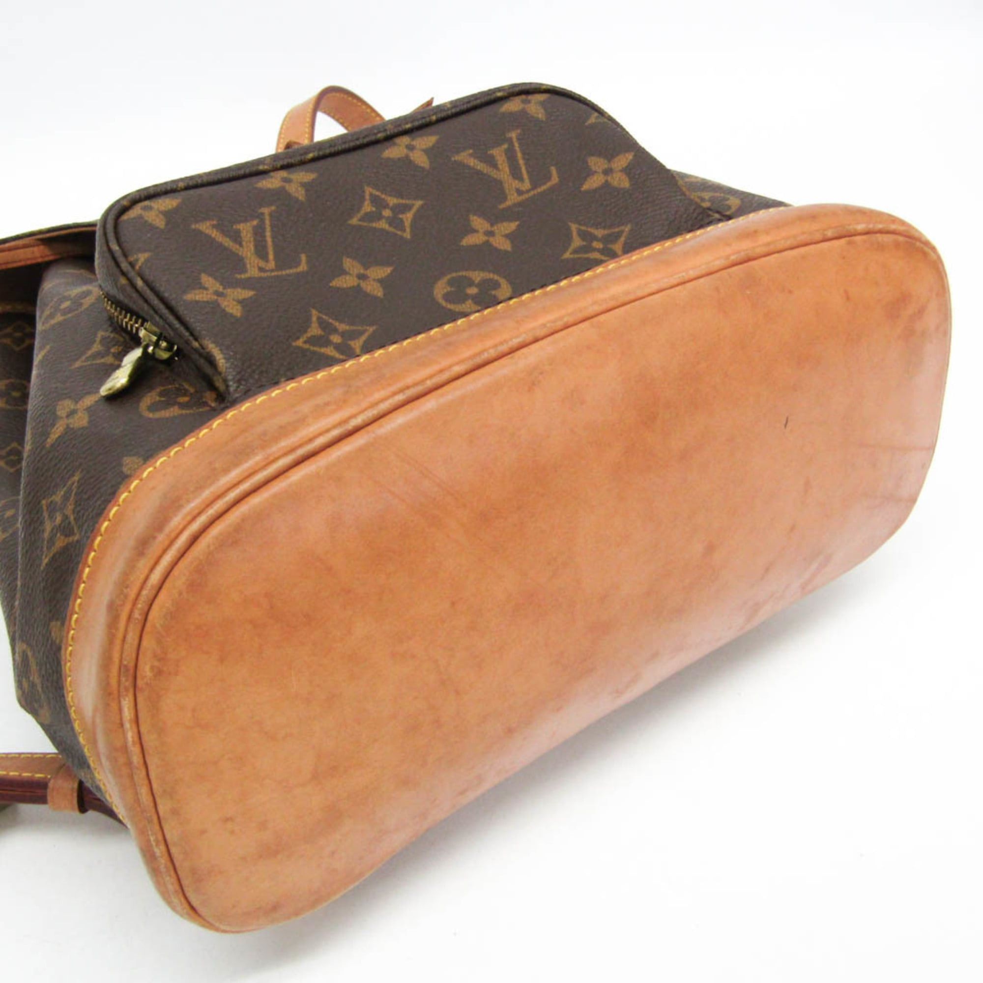 Louis Vuitton Louis Vuitton Monogram Montsouris MM M51136 Women's Backpack Brown Size ONE SIZE - 5 Thumbnail