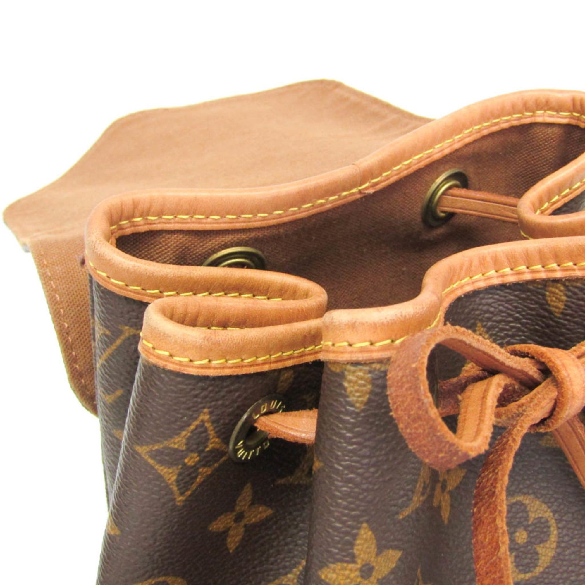 Louis Vuitton Louis Vuitton Monogram Montsouris MM M51136 Women's Backpack Brown Size ONE SIZE - 10 Thumbnail