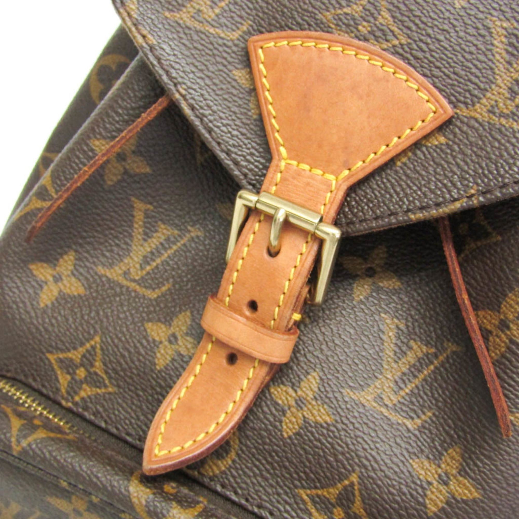 Louis Vuitton Louis Vuitton Monogram Montsouris MM M51136 Women's Backpack Brown Size ONE SIZE - 6 Thumbnail