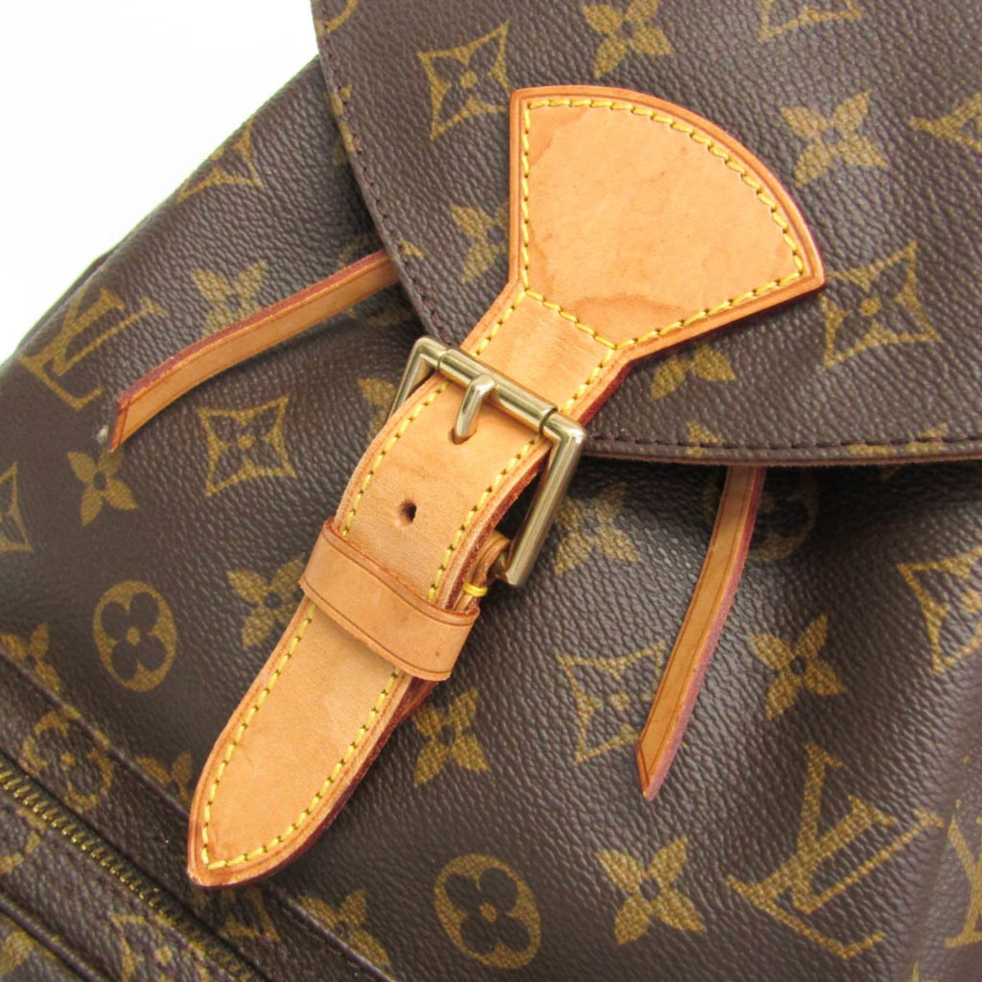Louis Vuitton Louis Vuitton Monogram Montsouris GM M51135 Women's Backpack Brown Size ONE SIZE - 8 Thumbnail