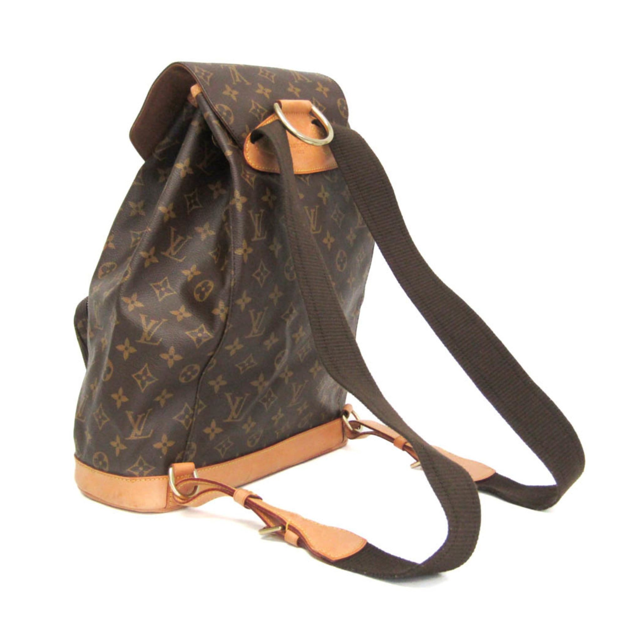 Louis Vuitton Louis Vuitton Monogram Montsouris GM M51135 Women's Backpack Brown Size ONE SIZE - 2 Thumbnail