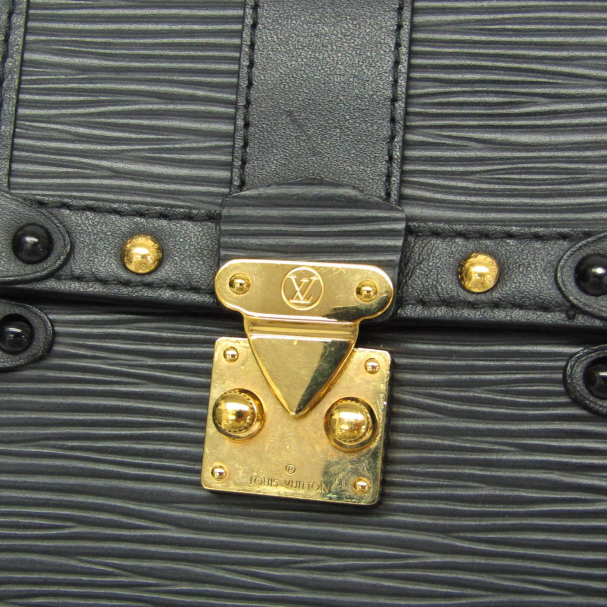Louis Vuitton Louis Vuitton Epi Trunk Vertical M67871 Women's Shoulder Bag Black Size ONE SIZE - 10 Thumbnail