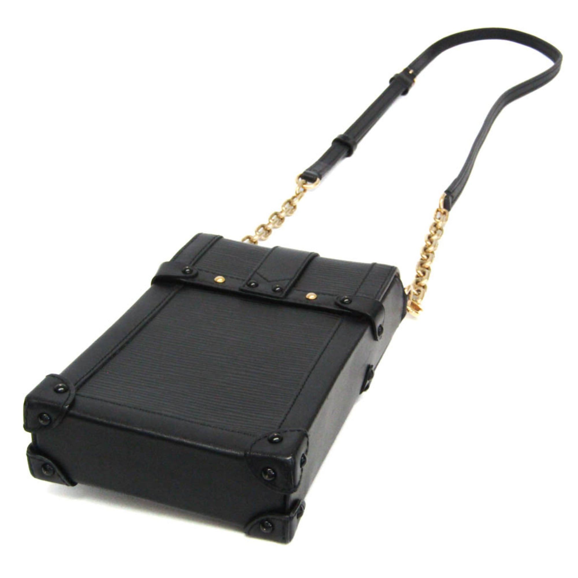 Louis Vuitton Louis Vuitton Epi Trunk Vertical M67871 Women's Shoulder Bag Black Size ONE SIZE - 2 Thumbnail
