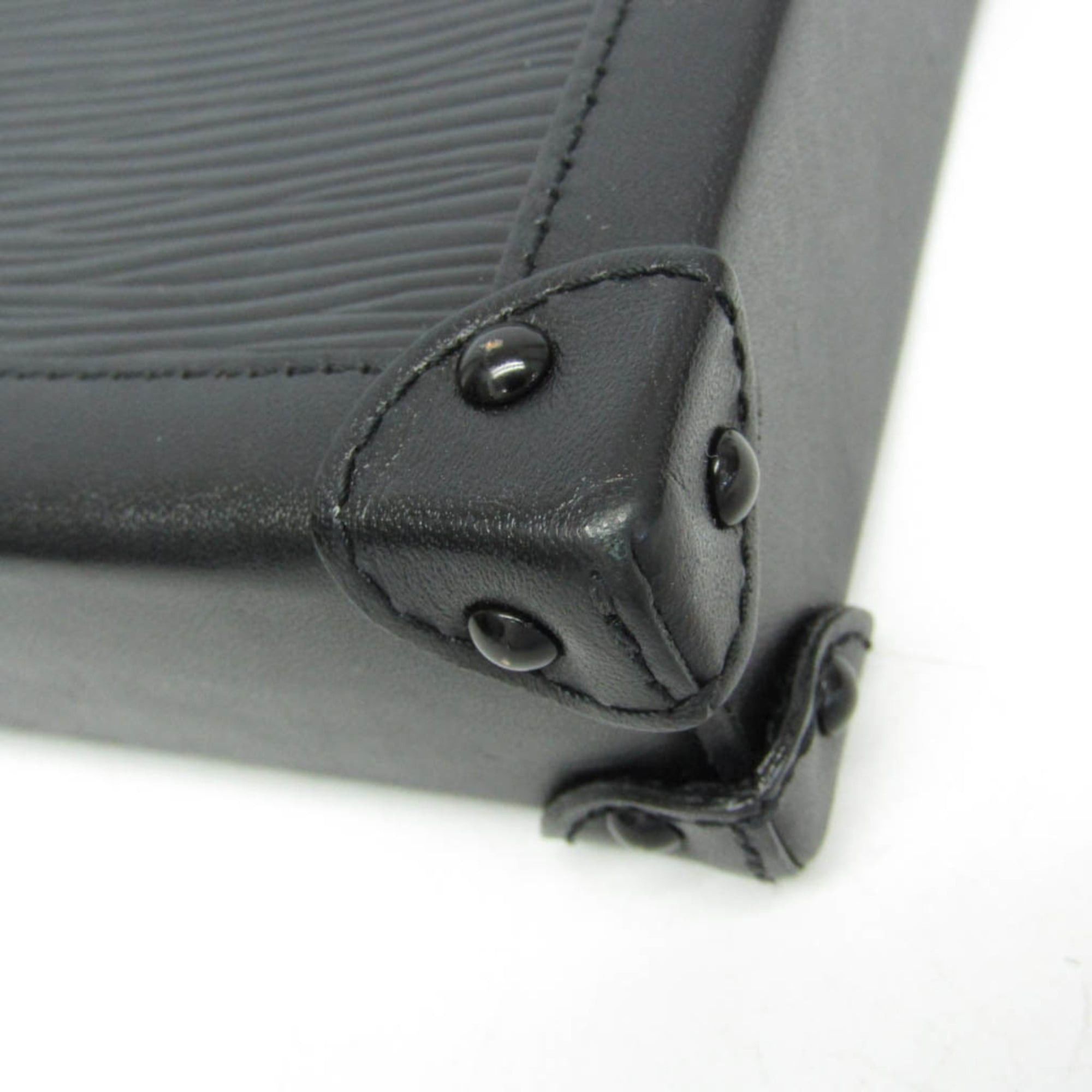 Louis Vuitton Louis Vuitton Epi Trunk Vertical M67871 Women's Shoulder Bag Black Size ONE SIZE - 5 Thumbnail