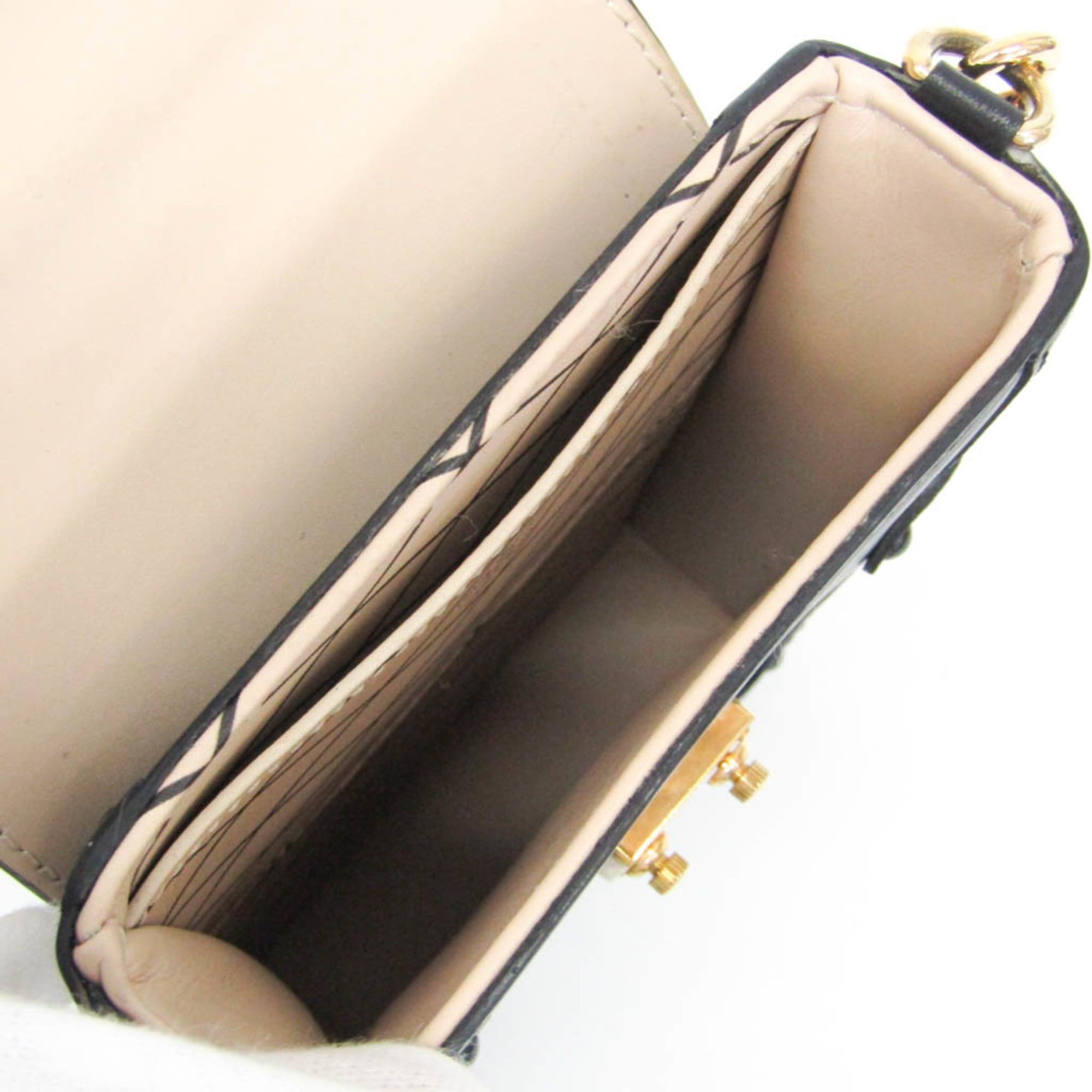 Louis Vuitton Louis Vuitton Epi Trunk Vertical M67871 Women's Shoulder Bag Black Size ONE SIZE - 3 Thumbnail
