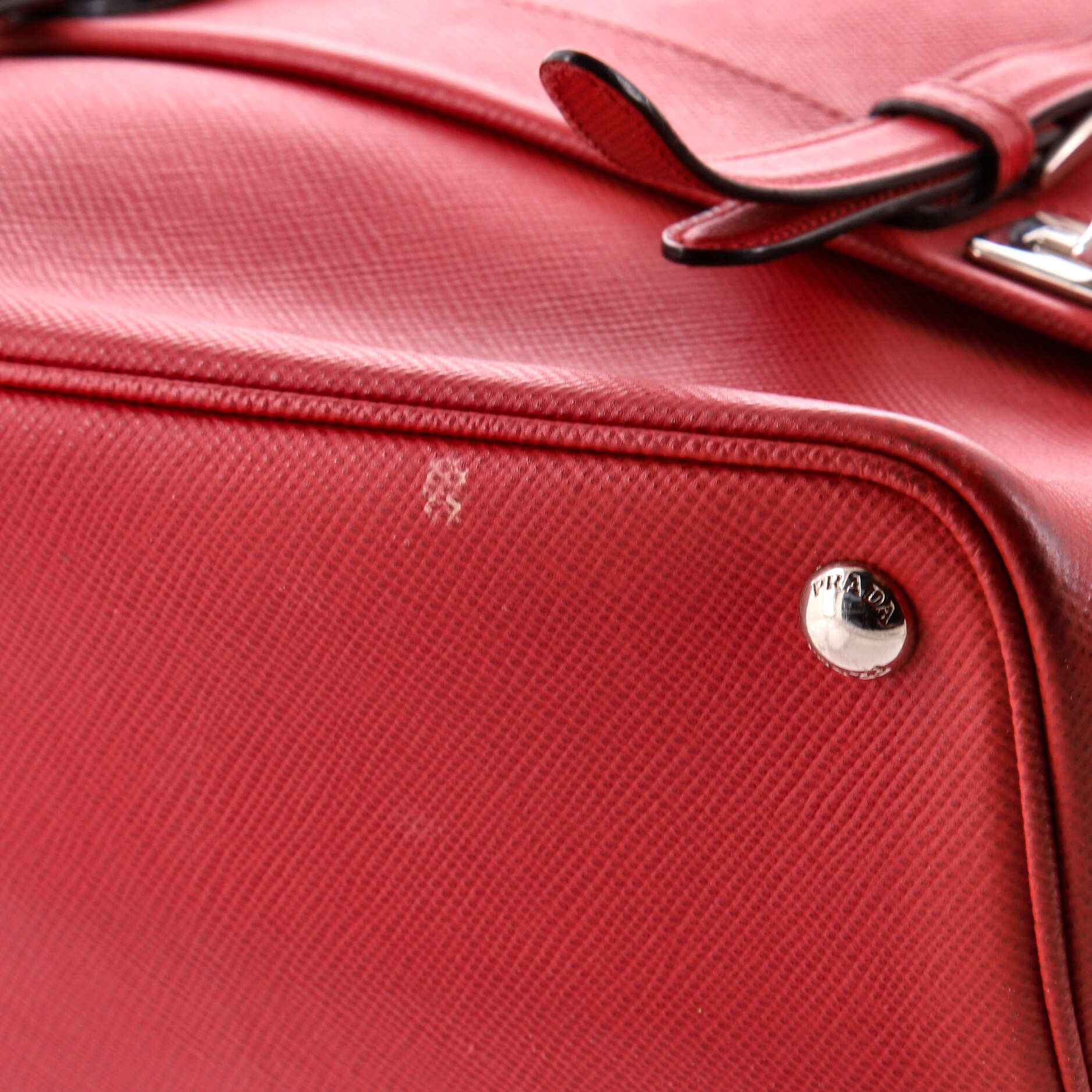 Prada Half Flap Double Turn Lock Satchel Size ONE SIZE - 6 Thumbnail