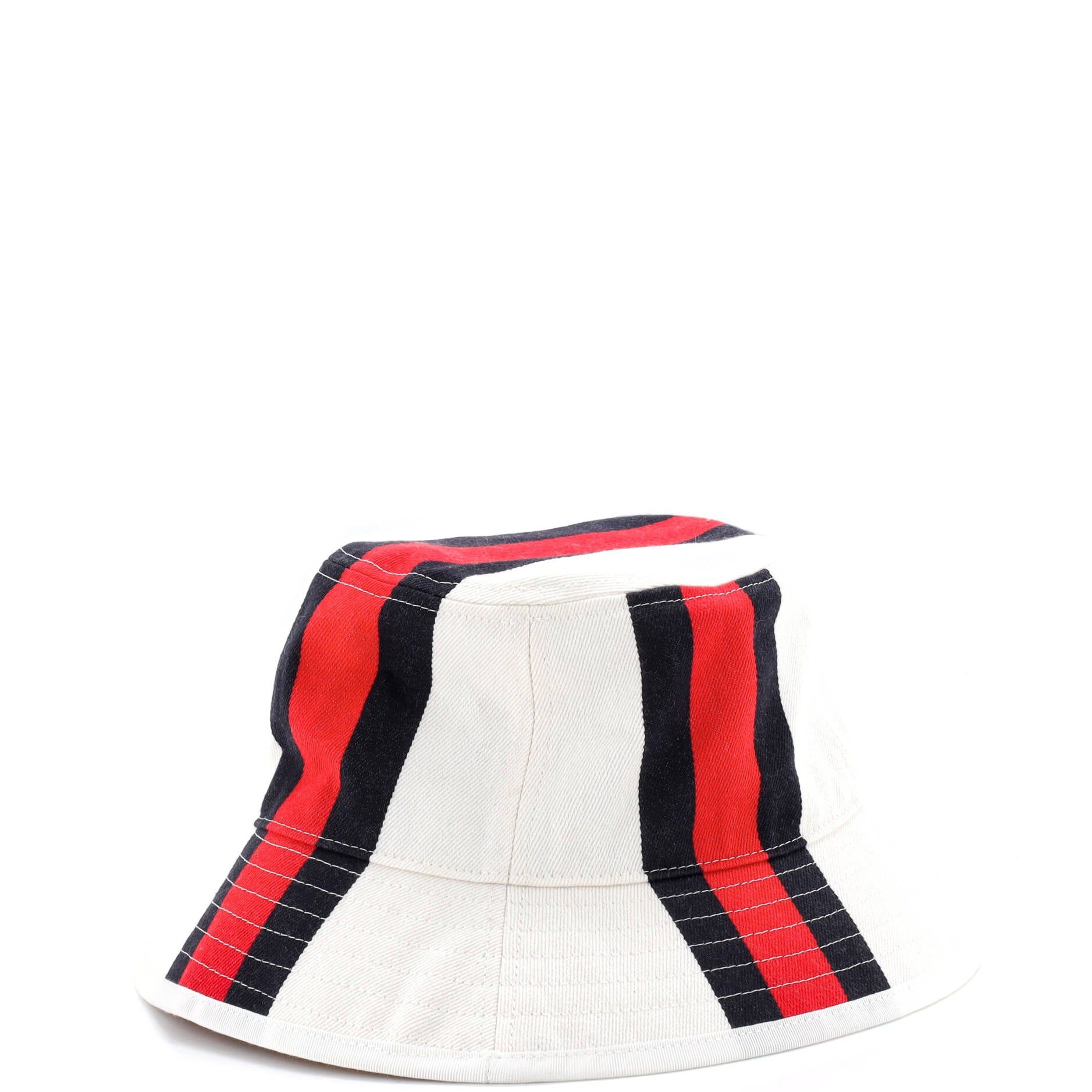 Gucci Web Bucket Hat Size ONE SIZE - 2 Thumbnail