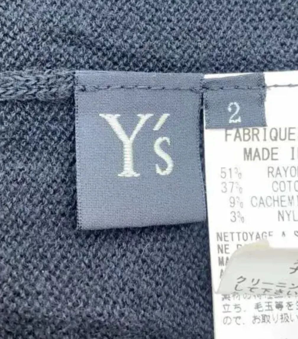 Yohji Yamamoto Y's Yohji Yamamoto Black Sleeveless Cardigan Size M / US 6-8 / IT 42-44 - 3 Thumbnail
