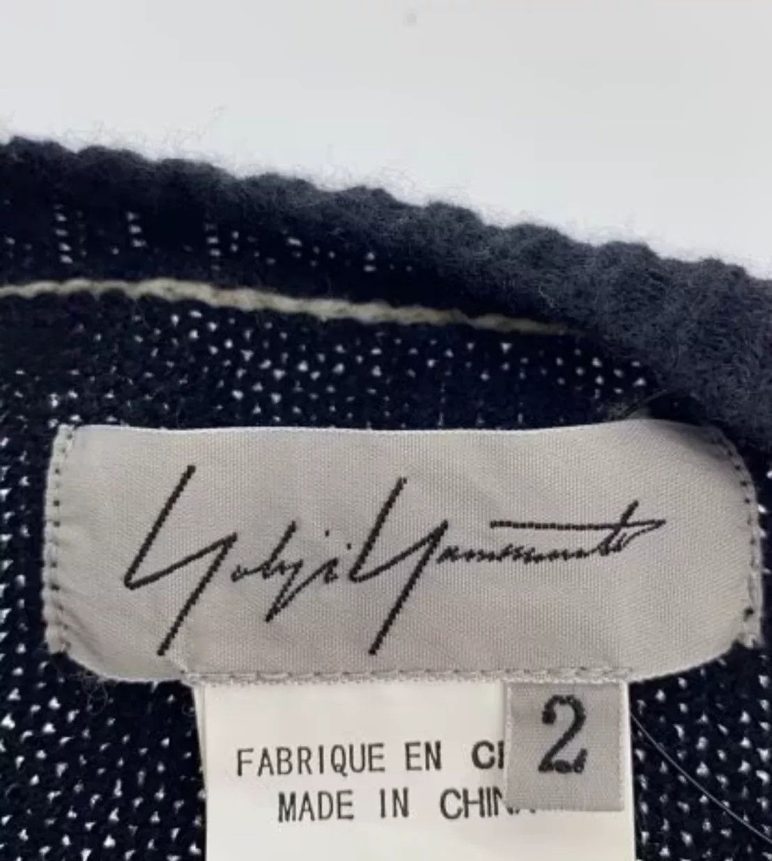 Yohji Yamamoto Yohji Yamamoto Wool Asymmetric Cardigan Size M / US 6-8 / IT 42-44 - 4 Thumbnail