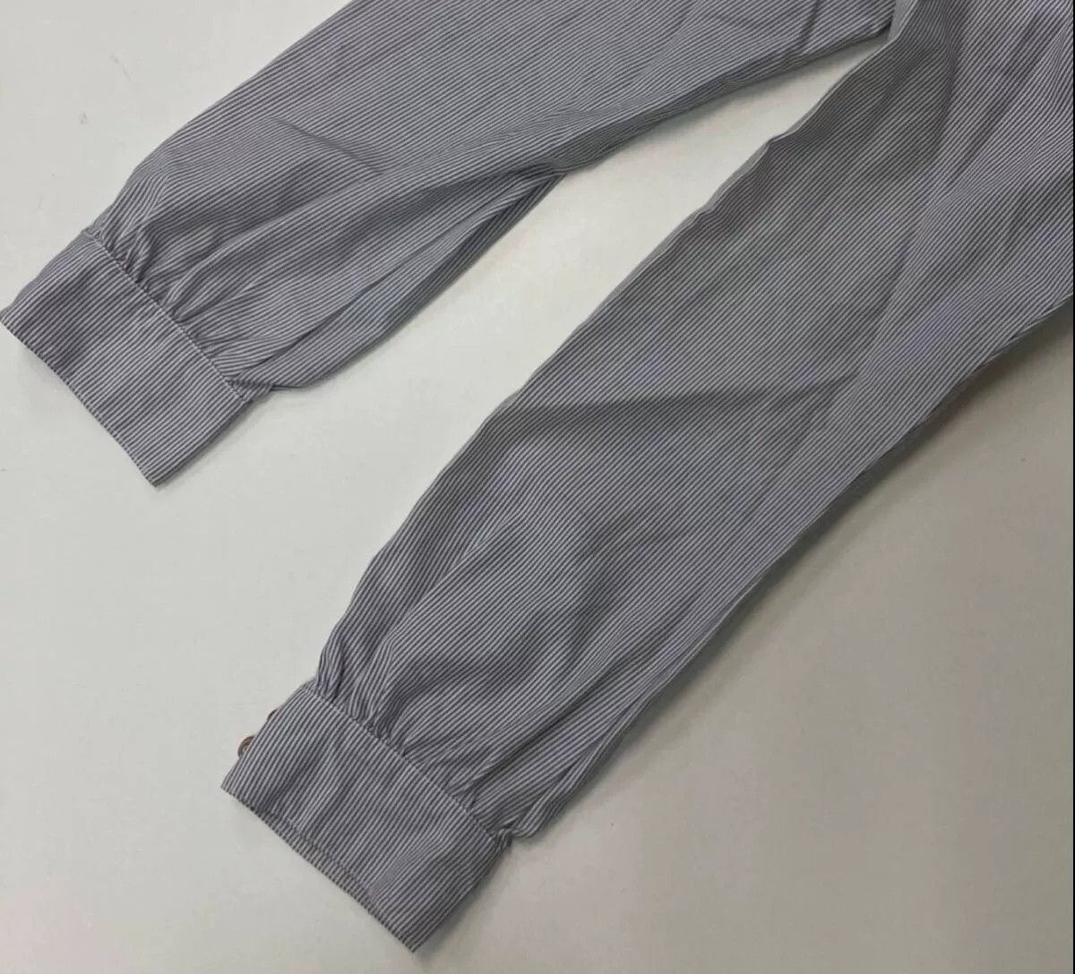 Vivienne Westwood Vivienne Westwood Gray Striped Long Sleeve Shirt Size M / US 6-8 / IT 42-44 - 7 Thumbnail