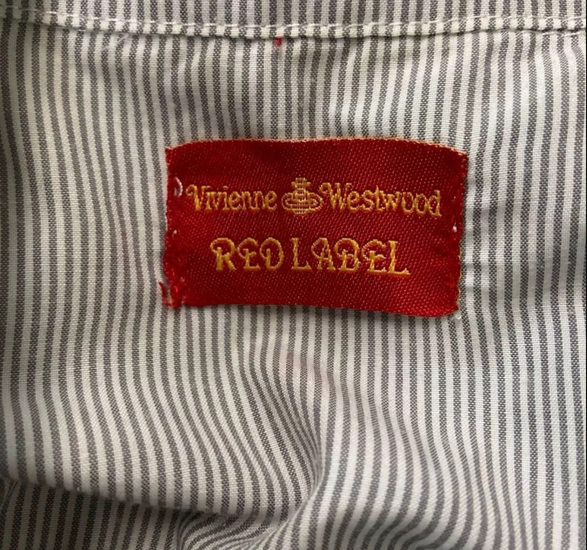 Vivienne Westwood Vivienne Westwood Gray Striped Long Sleeve Shirt Size M / US 6-8 / IT 42-44 - 8 Thumbnail