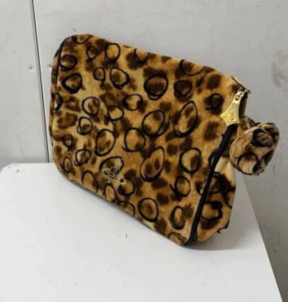 Vivienne Westwood Vivienne Westwood Leopard Print Makeup Bag Size ONE SIZE - 2 Thumbnail