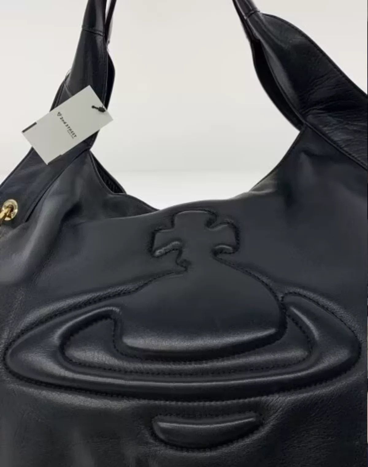 Vivienne Westwood Vivienne Westwood Black Leather Bag Size ONE SIZE - 5 Thumbnail
