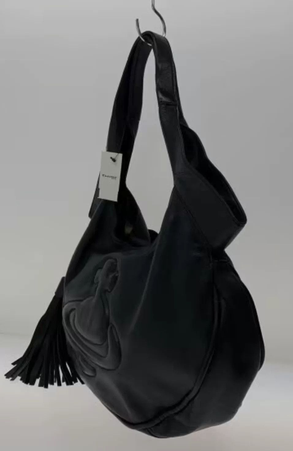 Vivienne Westwood Vivienne Westwood Black Leather Bag Size ONE SIZE - 2 Thumbnail