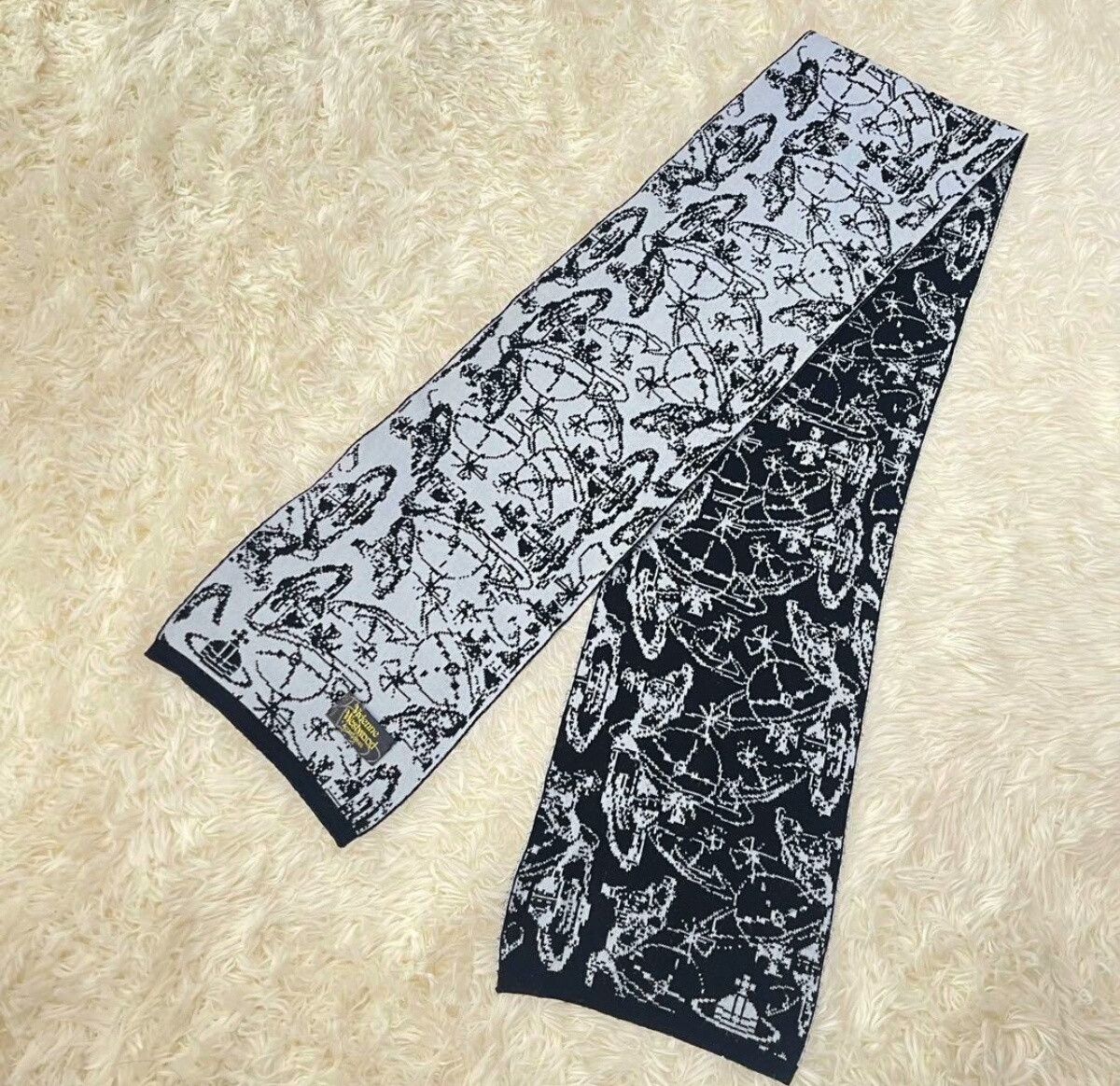 Vivienne Westwood Vivienne Westwood Reversible Scarf Patterned Size ONE SIZE - 2 Thumbnail