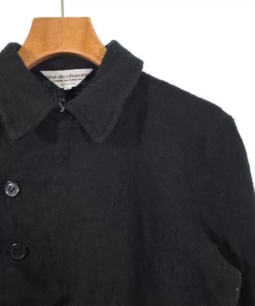Comme des Garcons Black Woolen Jacket by Comme des Garçons Size US M / EU 48-50 / 2 - 3 Thumbnail