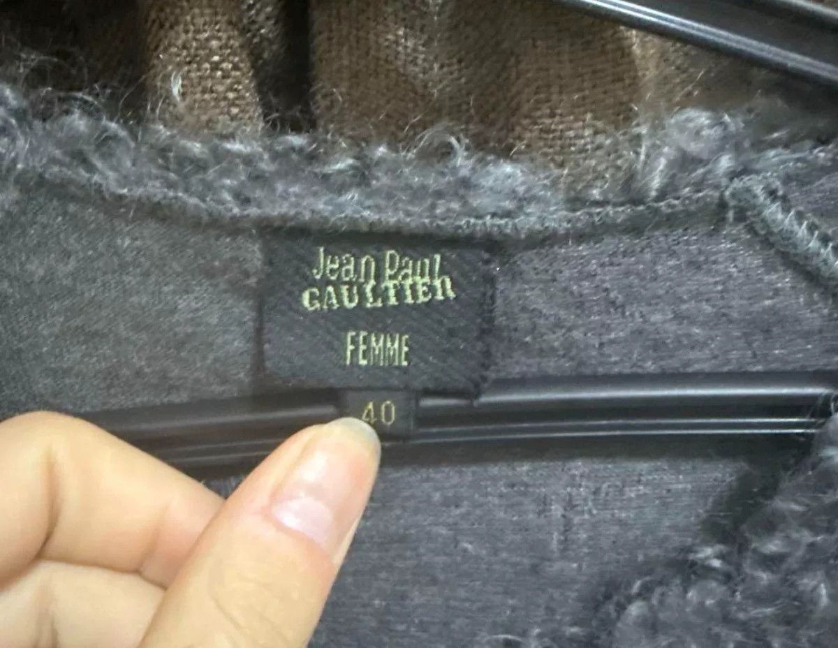 Jean Paul Gaultier Jean Paul Gaultier Femme Zip Top Size L / US 10 / IT 46 - 3 Thumbnail