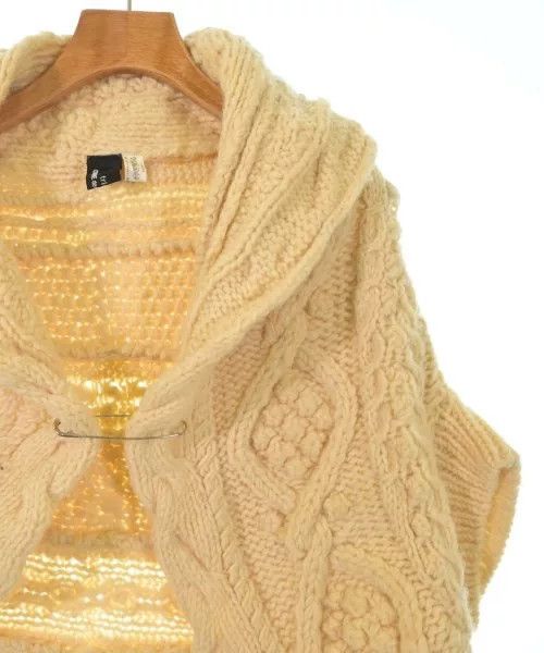 Comme des Garcons COMME des GARÇONS Ivory Knit Sweater Size M / US 6-8 / IT 42-44 - 3 Thumbnail