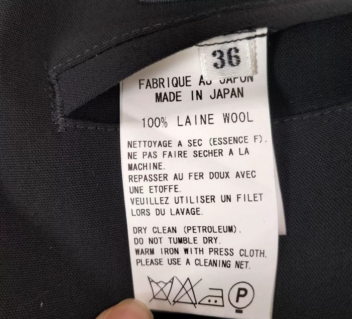 Yohji Yamamoto Y's Yoji Yamamoto Black Jacket Size S Size US S / EU 44-46 / 1 - 9 Thumbnail