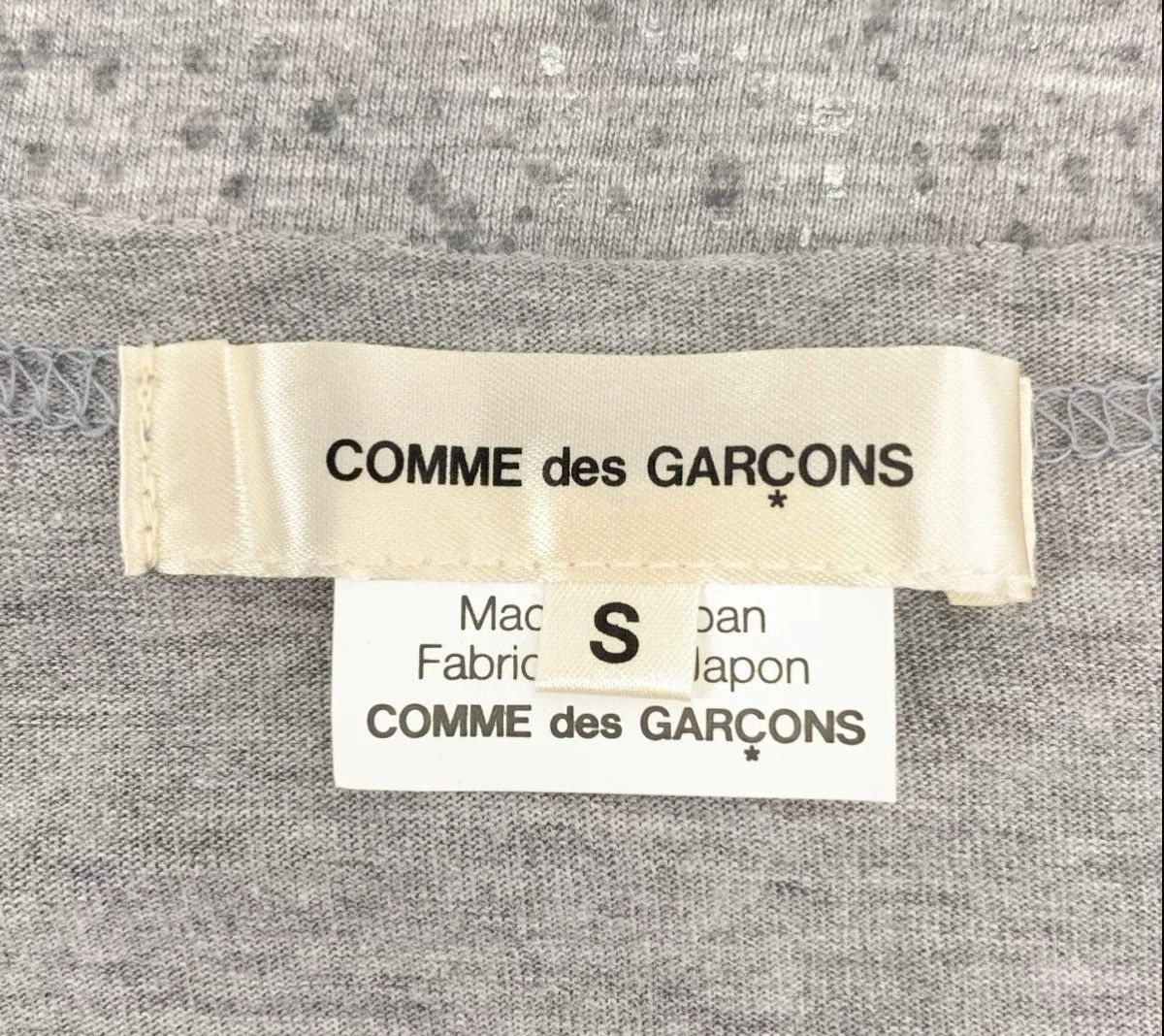Comme des Garcons Comme des Garçons Gray Long T-Shirt Size S / US 4 / IT 40 - 5 Thumbnail