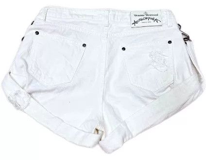 Vivienne Westwood Vivienne Westwood Anglomania Distressed Shorts Size 40" / US 18 - 2 Thumbnail