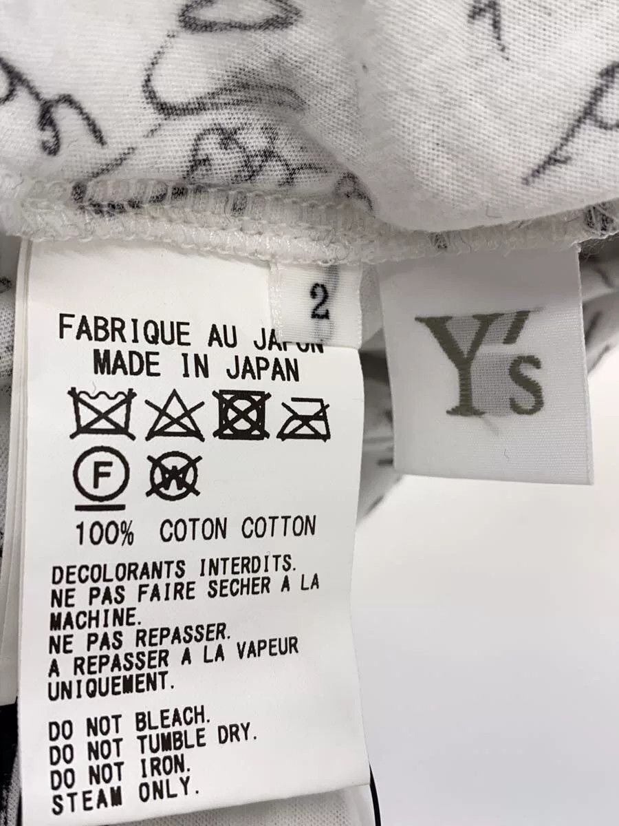 Y's Y's Yohji Yamamoto Graphic Long Sleeve Tee Size M / US 6-8 / IT 42-44 - 4 Thumbnail