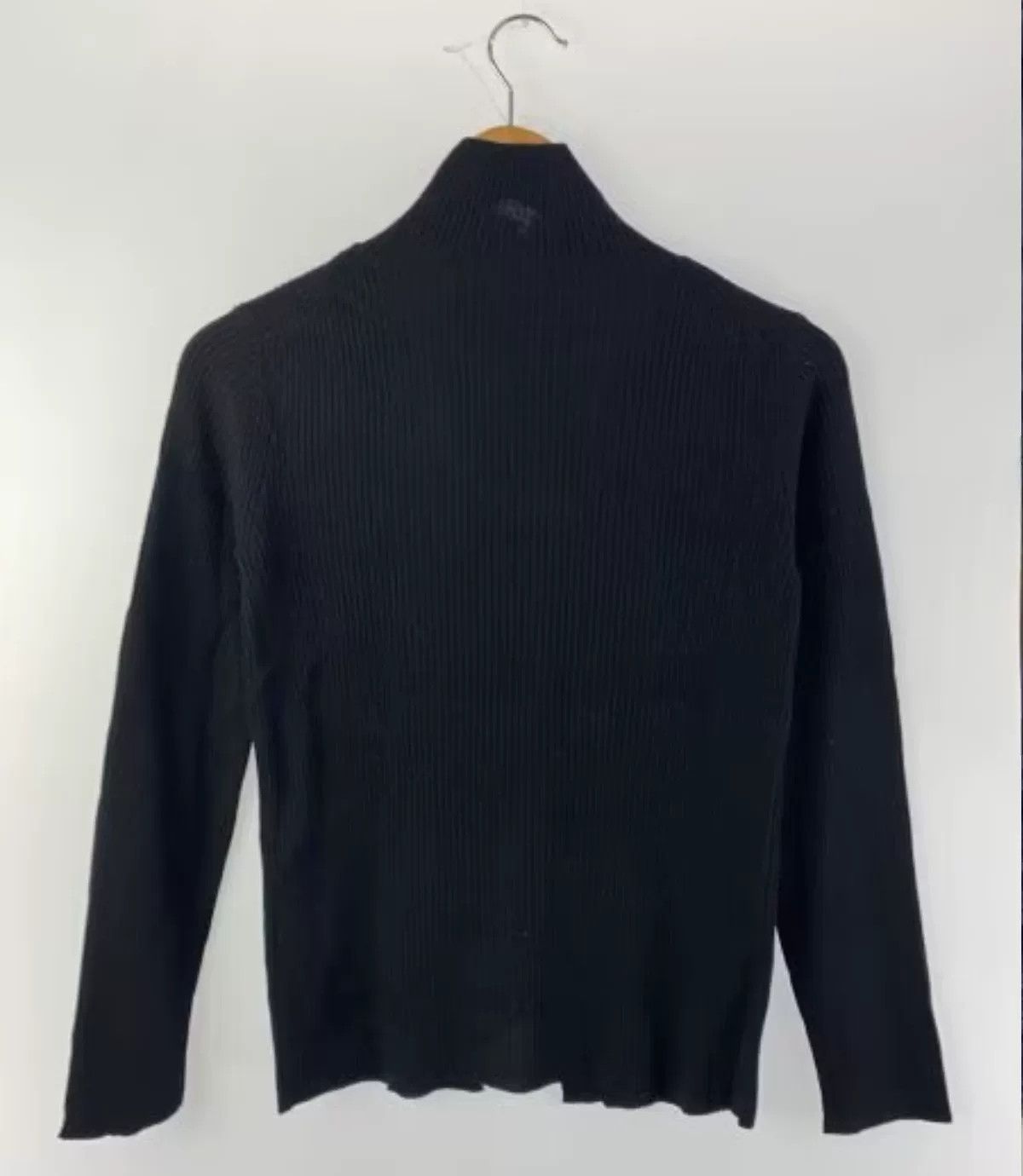 Yohji Yamamoto Yohji Yamamoto Wool Double-Zip Knit Sweater Size US L / EU 52-54 / 3 - 2 Thumbnail