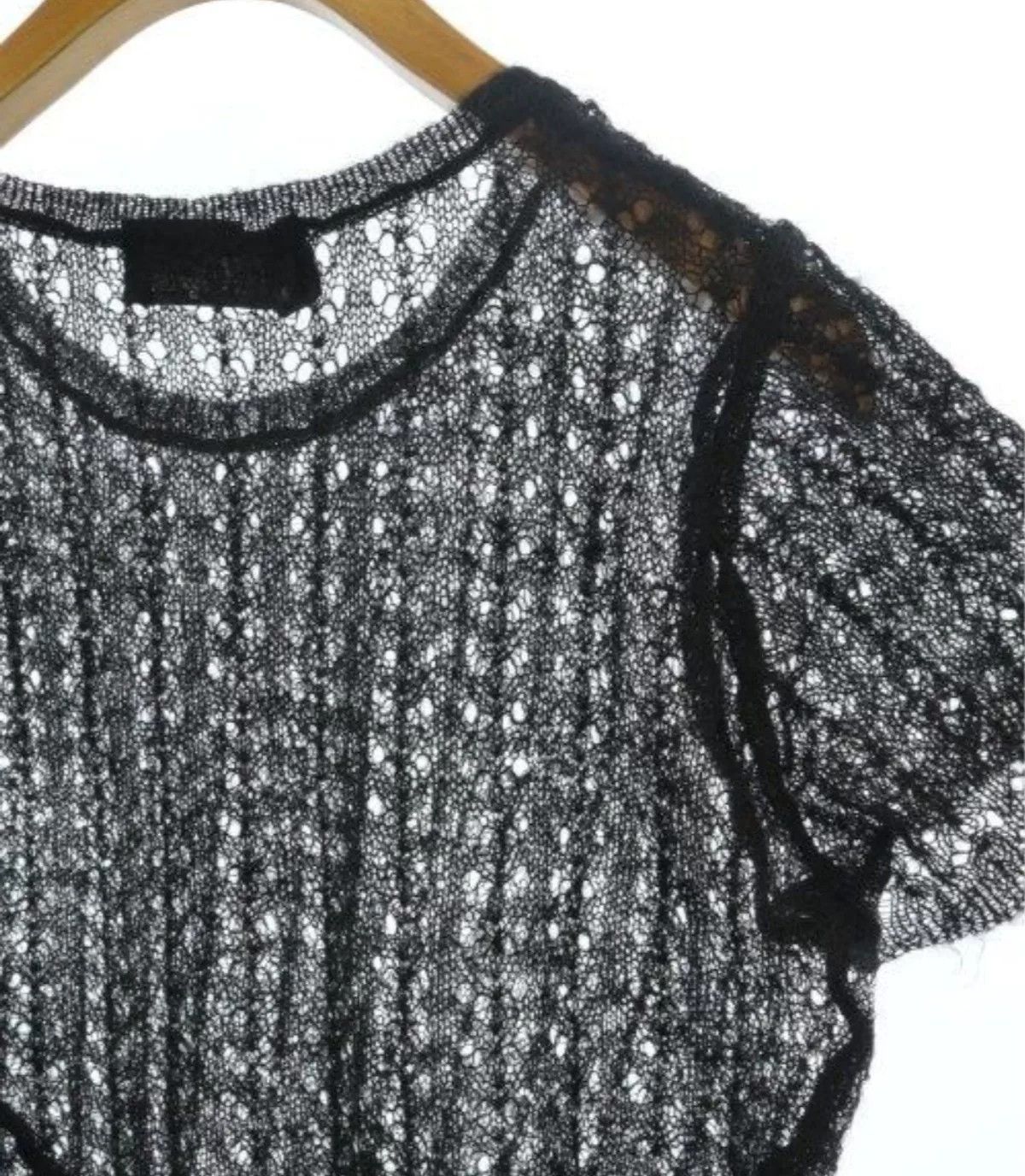 Comme des Garcons Black Knit Sweater by COMME des GARCONS Size XL / US 12-14 / IT 48-50 - 6 Thumbnail