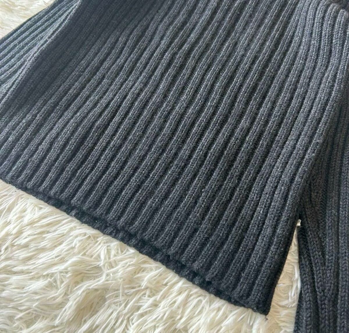 Yohji Yamamoto Y's Wized High Neck Knitted Sweater Size L / US 10 / IT 46 - 7 Thumbnail