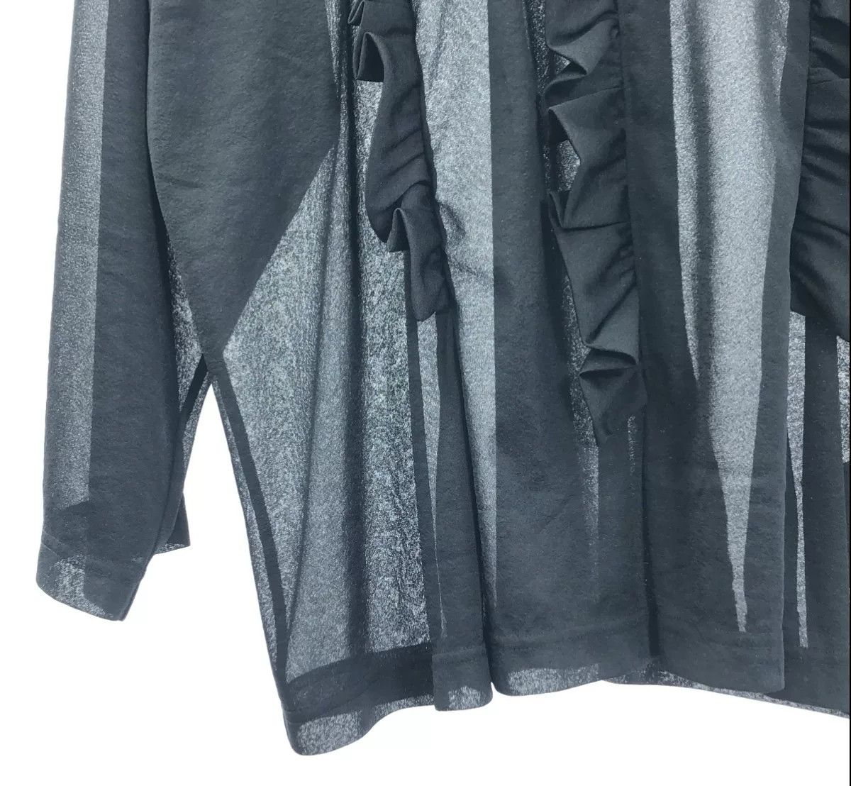 Comme des Garcons COMME des GARCONS Black Long Sleeve Top Size M / US 6-8 / IT 42-44 - 4 Thumbnail