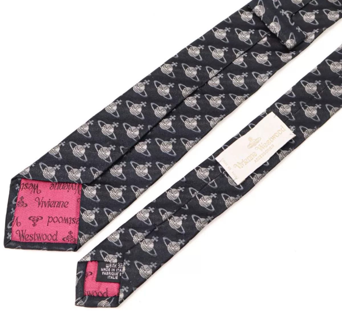 Vivienne Westwood Vivienne Westwood Orb Print Tie Size ONE SIZE - 2 Thumbnail