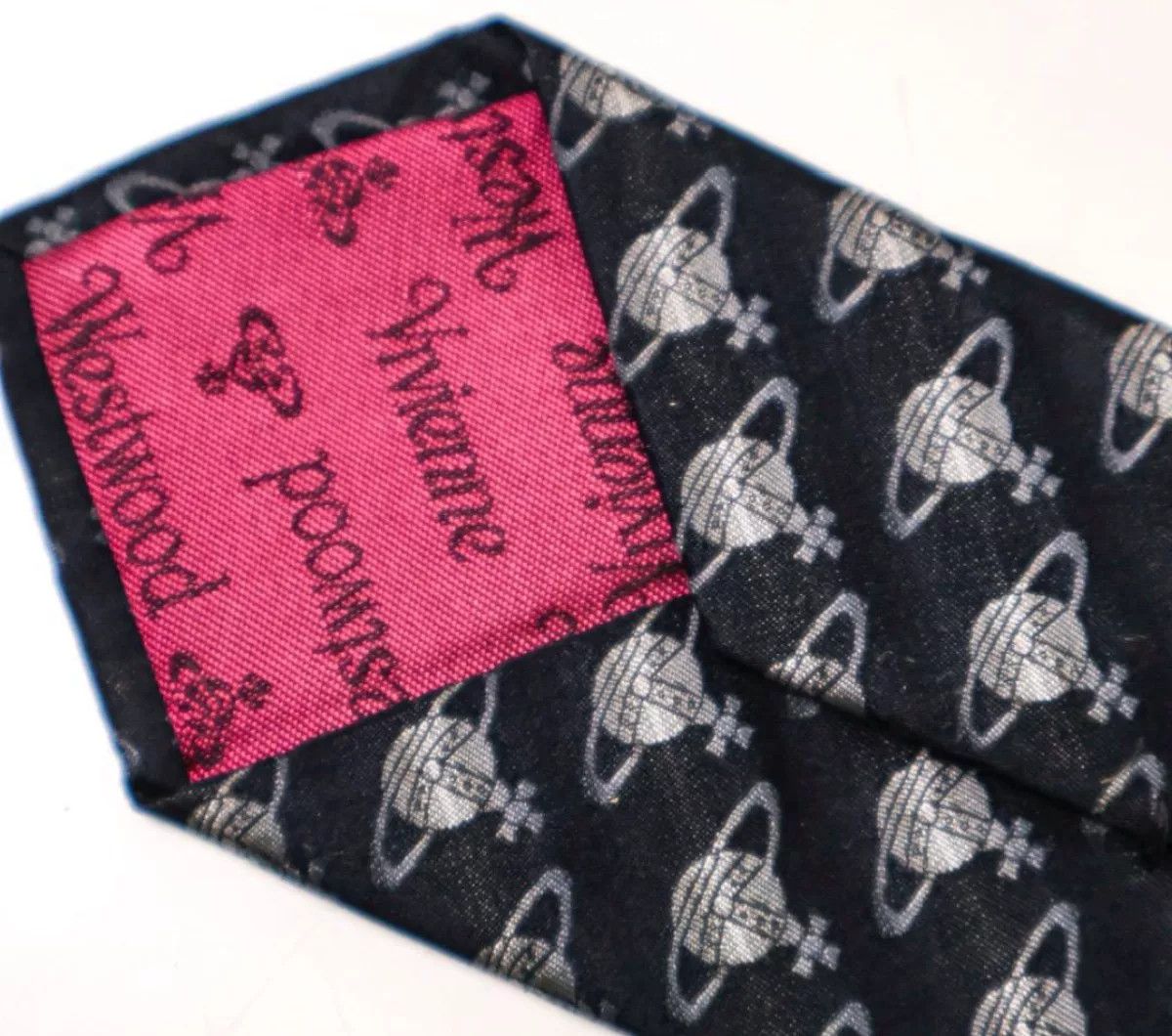 Vivienne Westwood Vivienne Westwood Orb Print Tie Size ONE SIZE - 3 Thumbnail