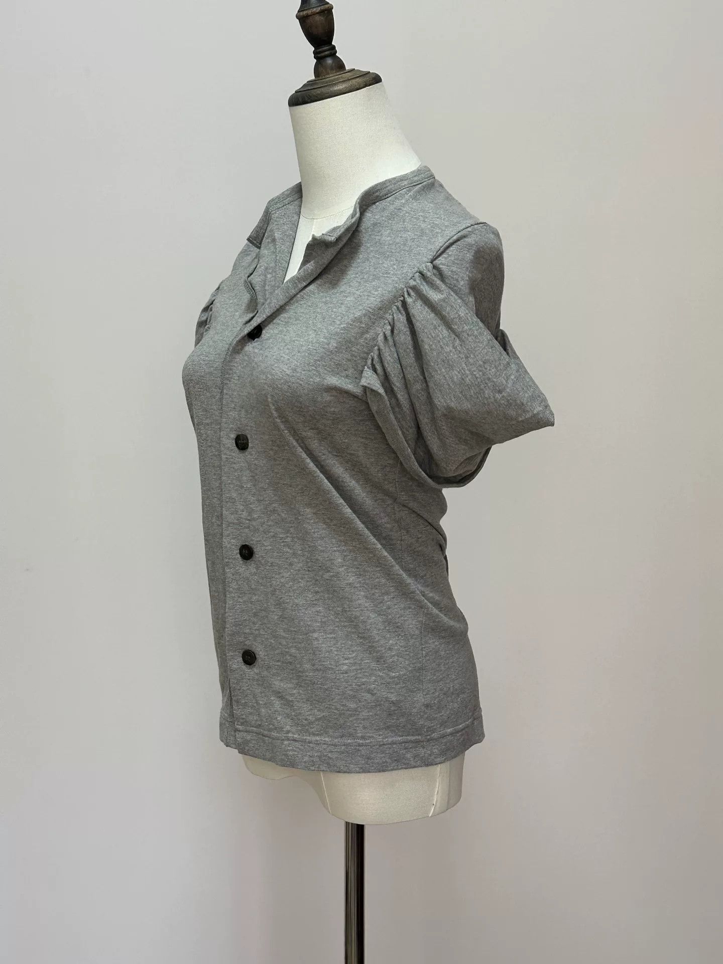 Junya Watanabe JUNYA WATANABE Gray Button Cardigan Size M / US 6-8 / IT 42-44 - 2 Thumbnail