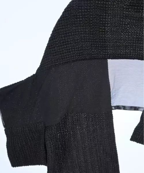 Yohji Yamamoto Black Knit Kimono-Style Outerwear Size L / US 10 / IT 46 - 5 Thumbnail