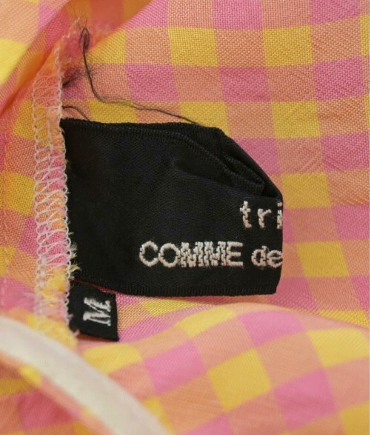 Comme des Garcons Tricot COMME des GARCONS Pink Yellow Shirt Size M / US 6-8 / IT 42-44 - 6 Thumbnail