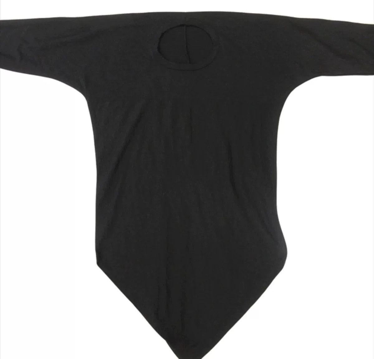 Comme des Garcons Comme des Garçons Black Wool Long T-Shirt Size M / US 6-8 / IT 42-44 - 5 Thumbnail