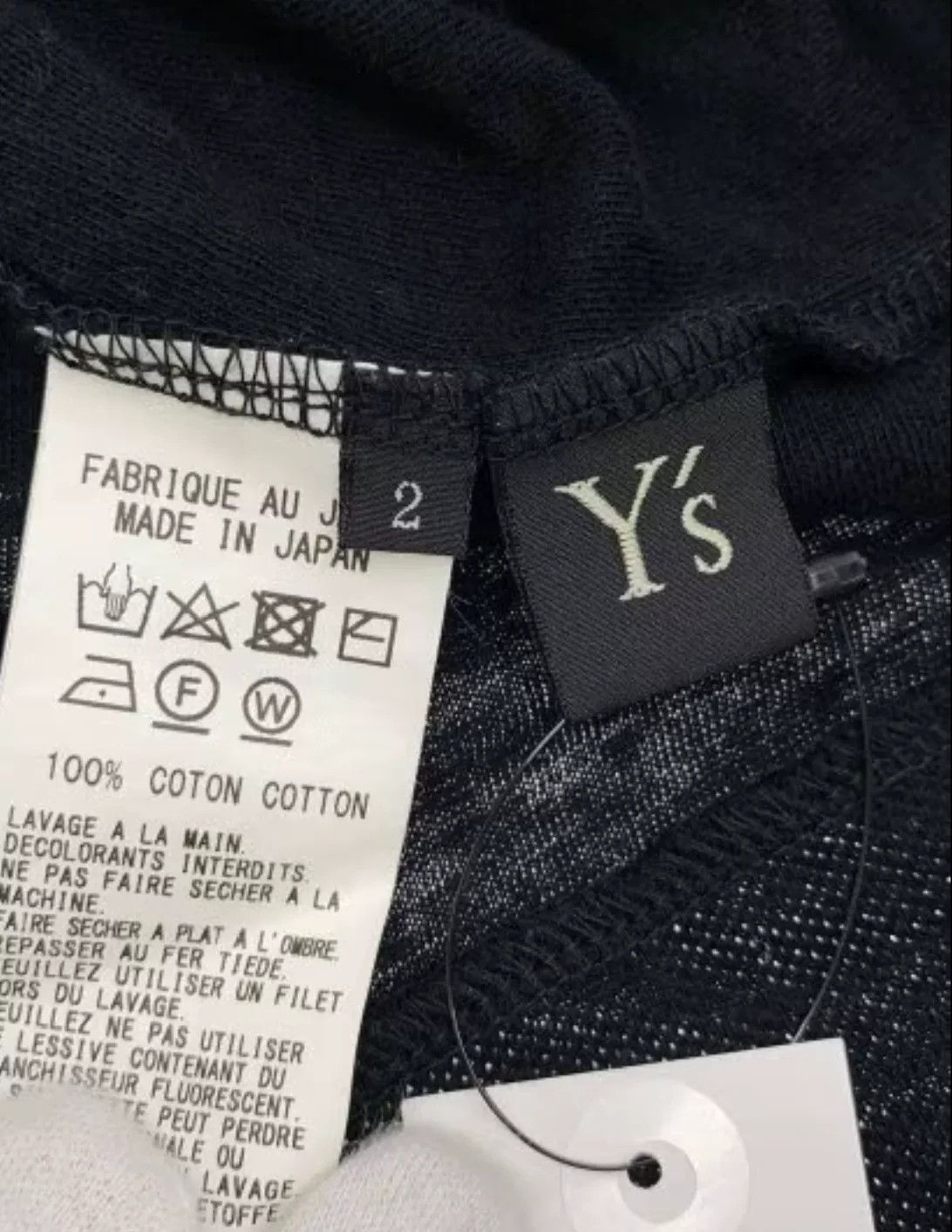 Y's Y's Yohji Yamamoto Black Knit Sweater Size M / US 6-8 / IT 42-44 - 3 Thumbnail