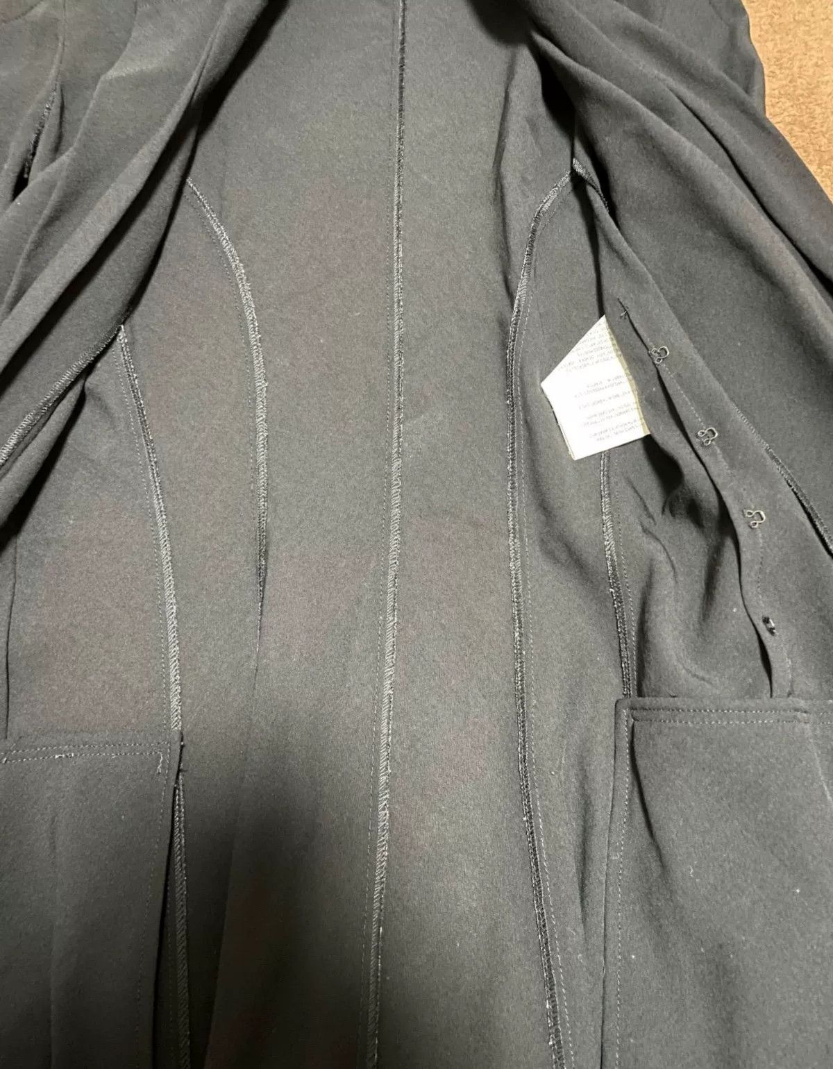 Junya Watanabe Junya Watanabe Long Black Shirt Size L / US 10 / IT 46 - 7 Thumbnail
