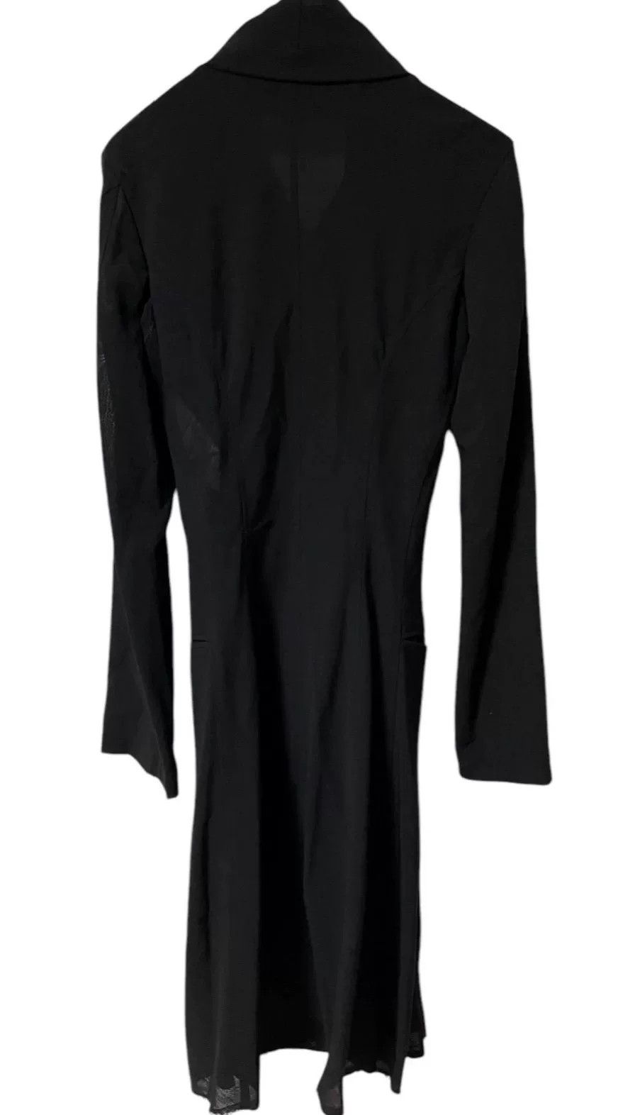 Junya Watanabe Junya Watanabe Long Black Shirt Size L / US 10 / IT 46 - 2 Thumbnail