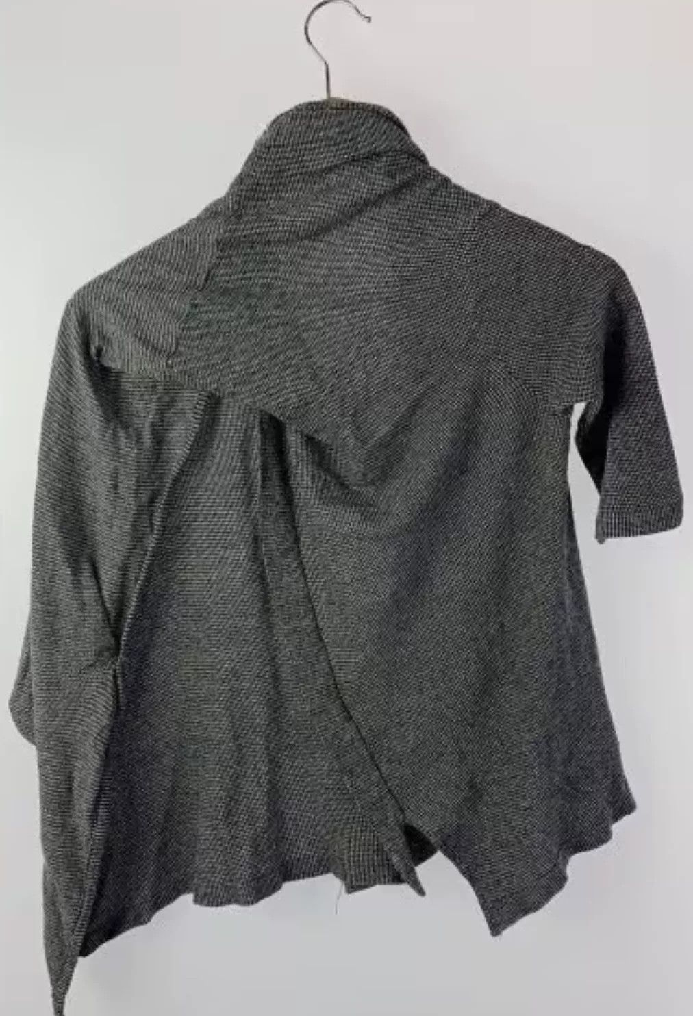 Yohji Yamamoto Yohji Yamamoto Lightweight Cardigan in Gray Size US M / EU 48-50 / 2 - 2 Thumbnail