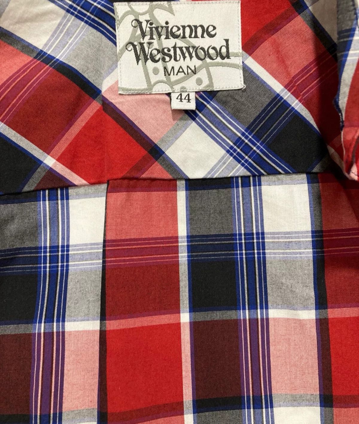 Vivienne Westwood Vivienne Westwood Short Sleeve Check Shirt Size US S / EU 44-46 / 1 - 4 Thumbnail